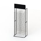 KD Construction A3 Papers Black Metal Display Rack With Wire Shelves
