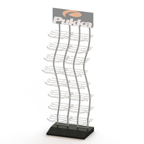 Multiple Layer Spiral Shape Baseball Cap Metal Wire Display Rack